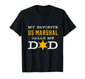 My Favorite Us Marshal Calls Me Dad T-Shirt - Graphic Print for Adults - T-Shirt, Sweatshirt, Hoodie