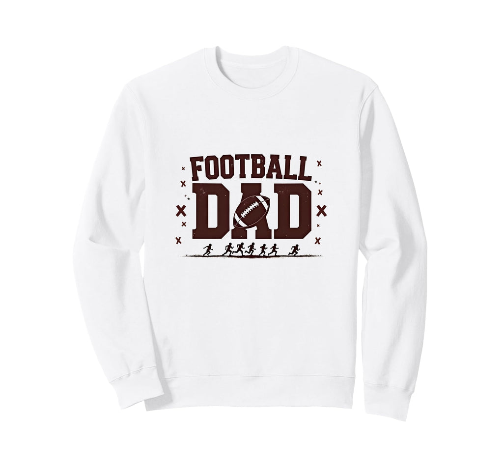 Football Dad Proud Senior Soccer Sweatshirt - Custom Art Print Unisex - T-Shirt, Sweatshirt, Hoodie
