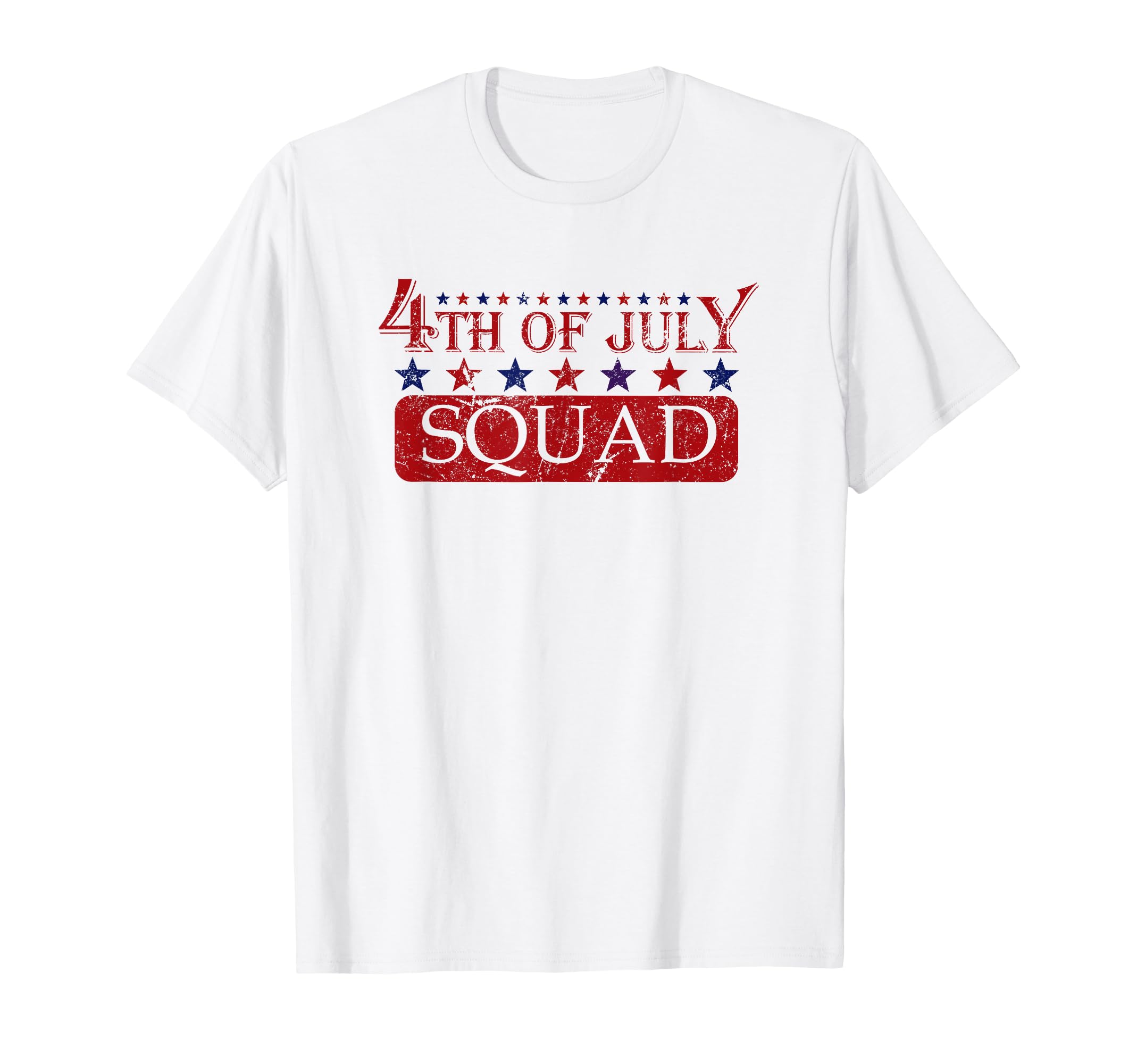 4Th July Squad Patriotic 4Th July T-Shirt - Custom Art Print for Adults - T-Shirt, Sweatshirt, Hoodie