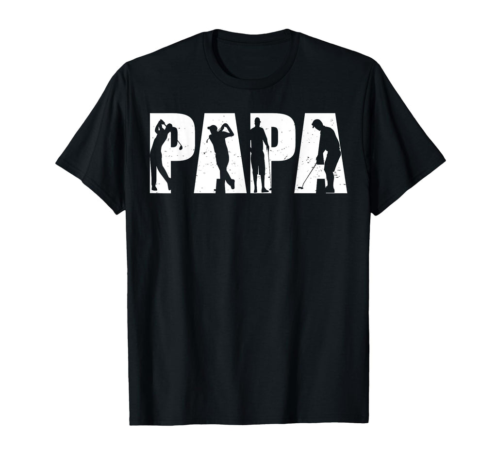 Funny Golf Dad Papa Golfer Dad T-Shirt - Graphic Print Unisex - T-Shirt, Sweatshirt, Hoodie