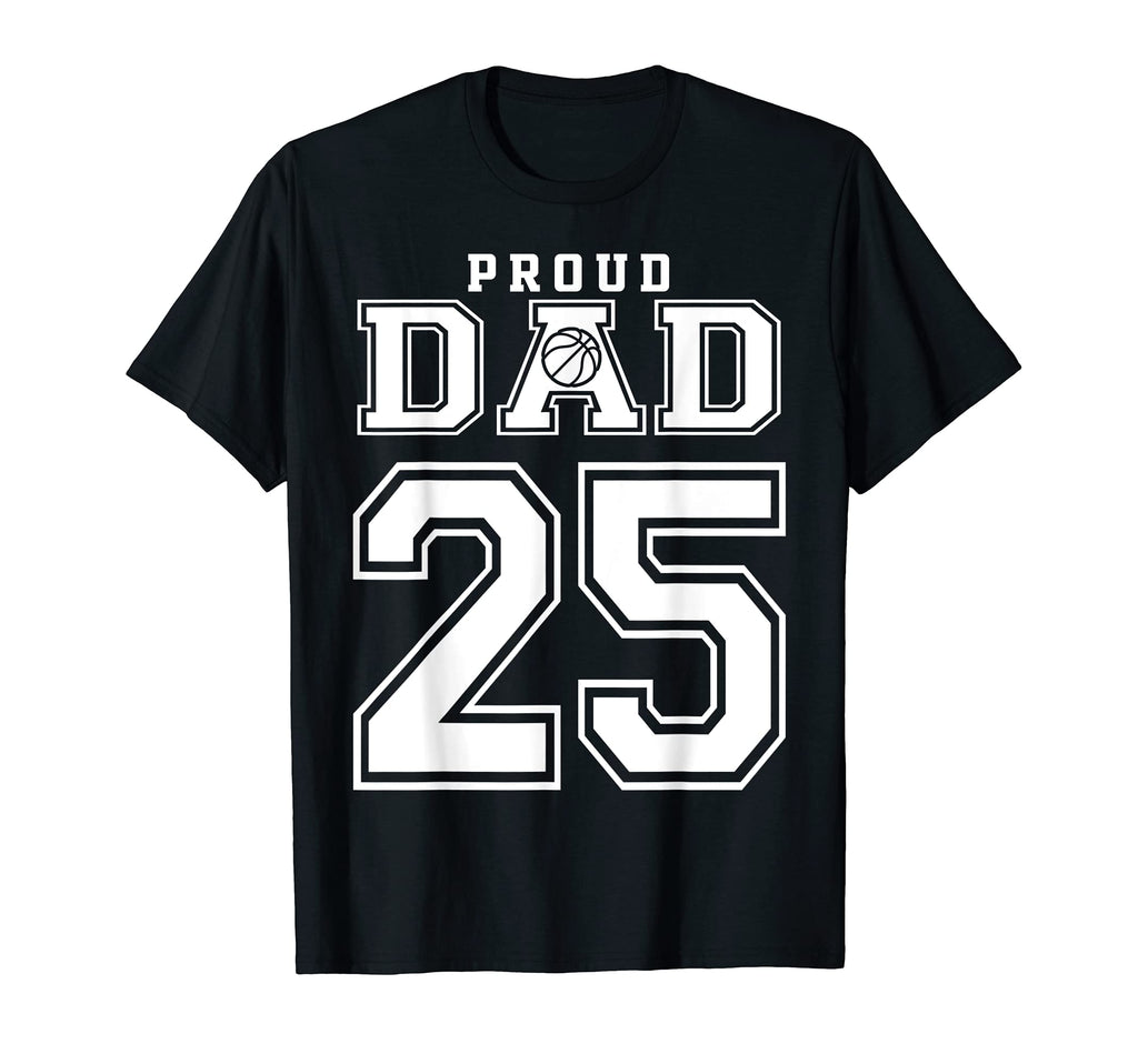 Number 25 Custom Proud Basketball T-Shirt - Aesthetic Graphic Men Women - T-Shirt, Sweatshirt, Hoodie