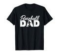 Baseball Funny Baseball Dad Father T-Shirt - Minimalist Print Men Women - T-Shirt, Sweatshirt, Hoodie