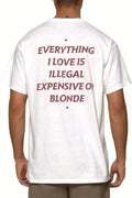Funny Quote for Men. Everything I Love is Illegal - Adult & Kids T-Shirts, Sweatshirts & Hoodies apparel design preview 1