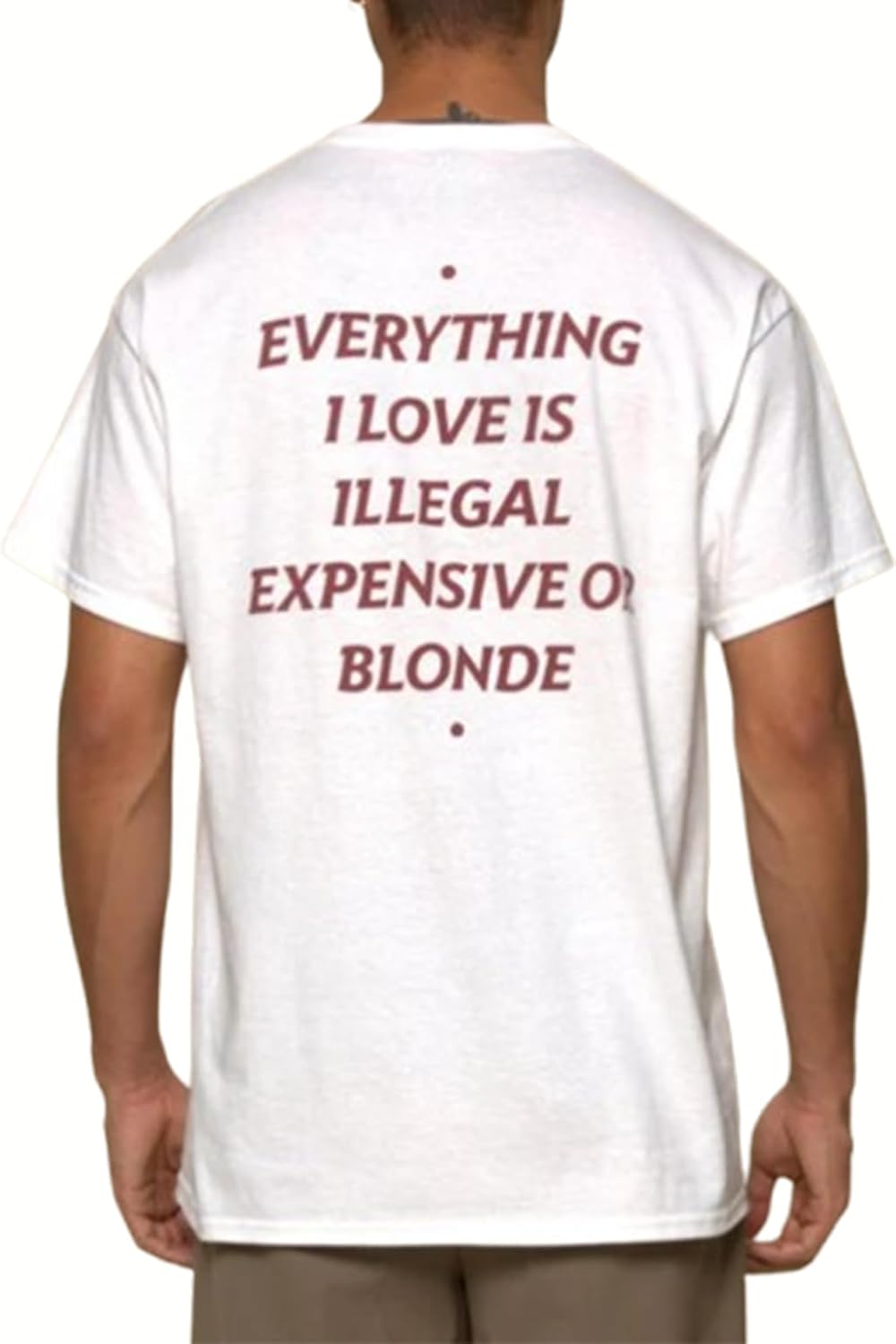 Funny Quote for Men. Everything I Love is Illegal - Adult & Kids T-Shirts, Sweatshirts & Hoodies apparel design preview 1