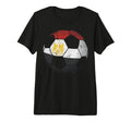 Egypt Soccer Ball Flag Egyptian Football T-Shirt - Novelty Apparel Unisex - T-Shirt, Sweatshirt, Hoodie