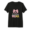 Soccer Mama Bow Soccer Mom Club Tri Blend T-Shirt - Unique Graphic Unisex - T-Shirt, Sweatshirt, Hoodie