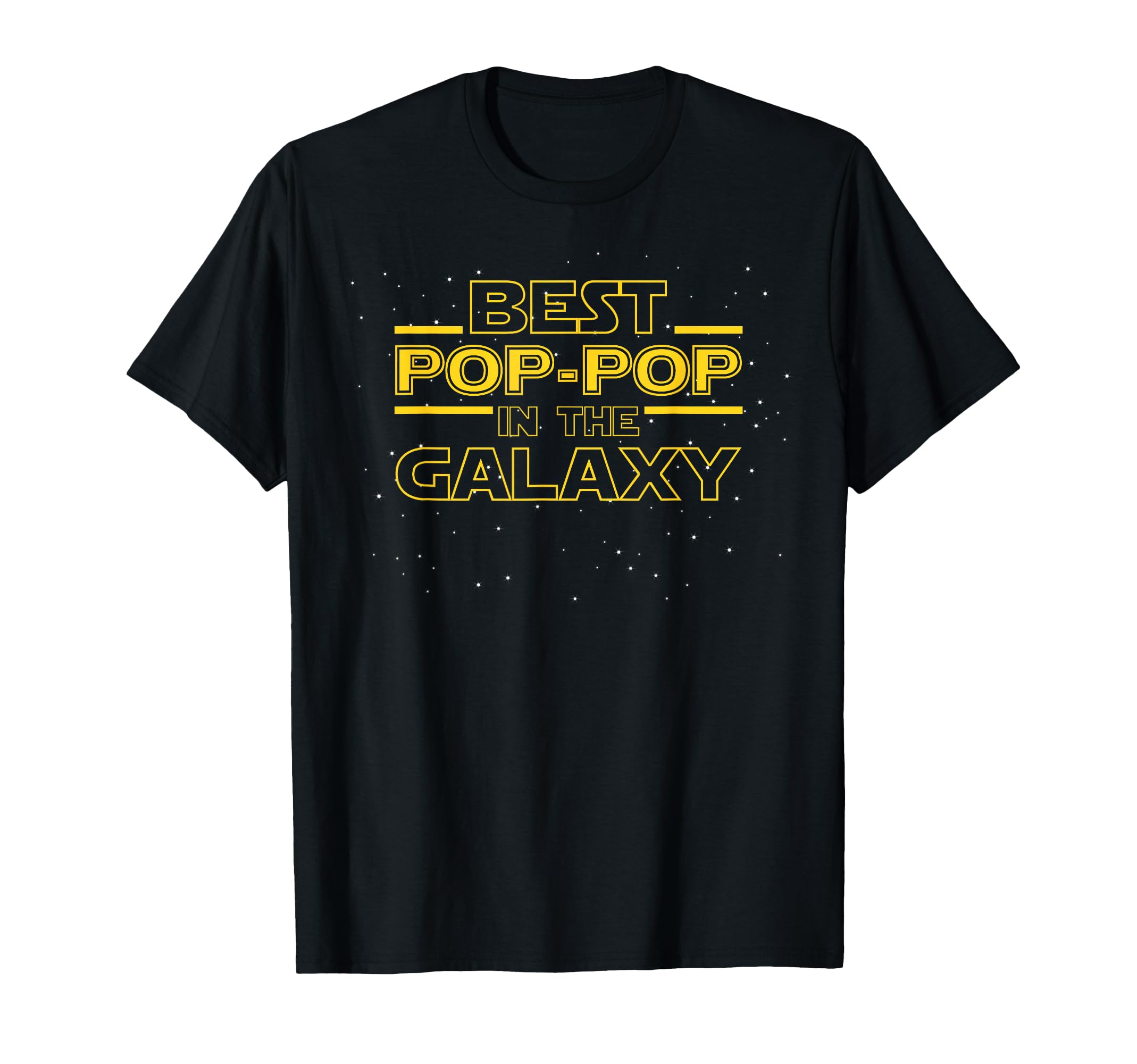 Grandpa Pop Pop Gift Best Pop Pop Galaxy T-Shirt - Minimalist Print Unisex - T-Shirt, Sweatshirt, Hoodie