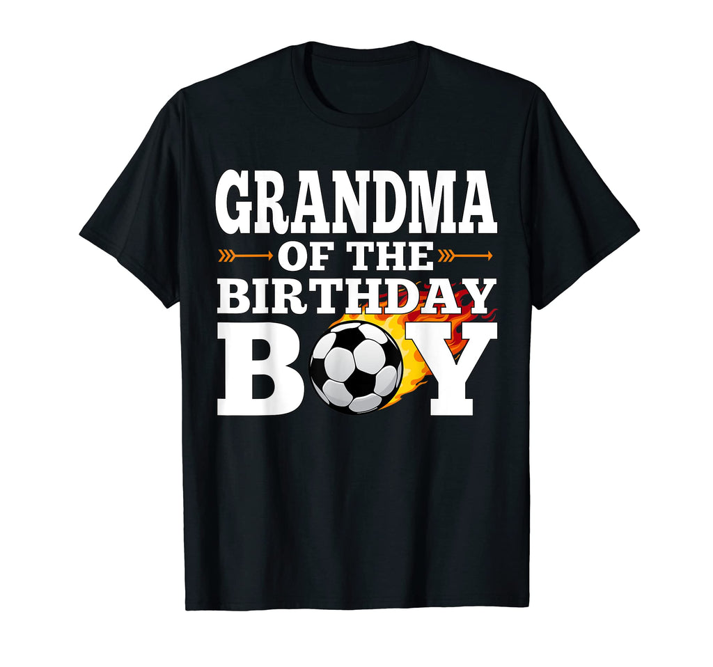 Grandma Birthday Soccer Matching Family T-Shirt - Minimalist Print Unisex - T-Shirt, Sweatshirt, Hoodie