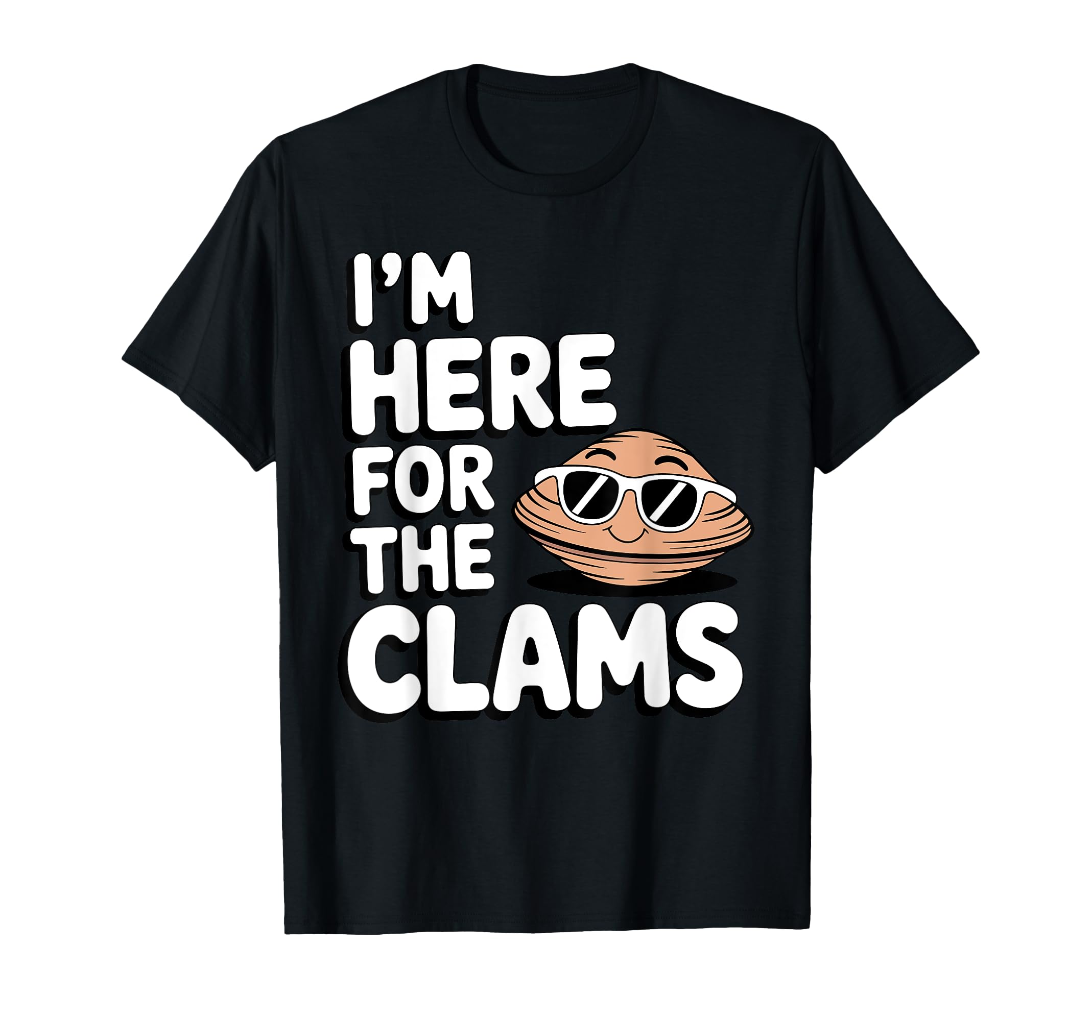 Clam Digging Costume Art Clamming T-Shirt - Minimalist Print Unisex - T-Shirt, Sweatshirt, Hoodie