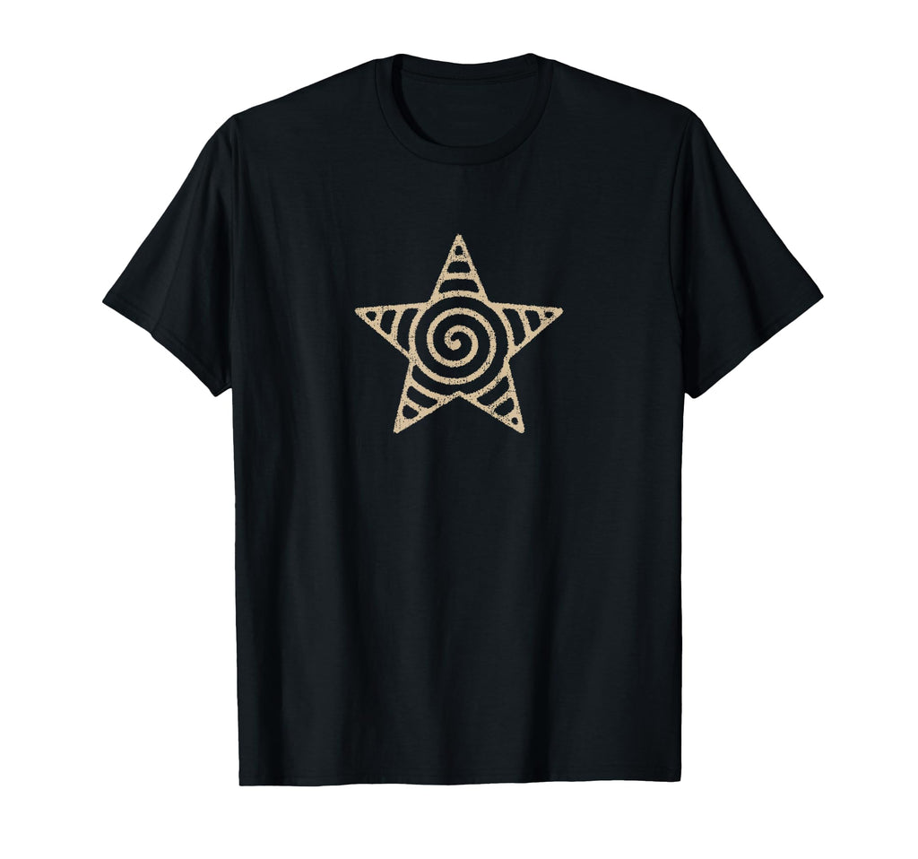 Spiral Star Y2K Grunge 90S T-Shirt - Unique Graphic for Adults - T-Shirt, Sweatshirt, Hoodie