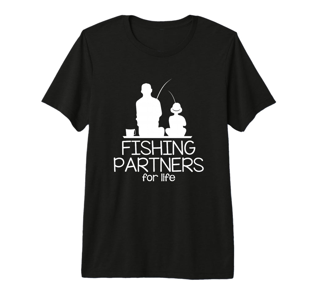 Fishing Partners Life Father And Son T-Shirt - Aesthetic Graphic Unisex - T-Shirt, Sweatshirt, Hoodie
