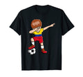 Dabbing Soccer Colombia Jersey T-Shirt - Trendy Graphic Men Women - T-Shirt, Sweatshirt, Hoodie