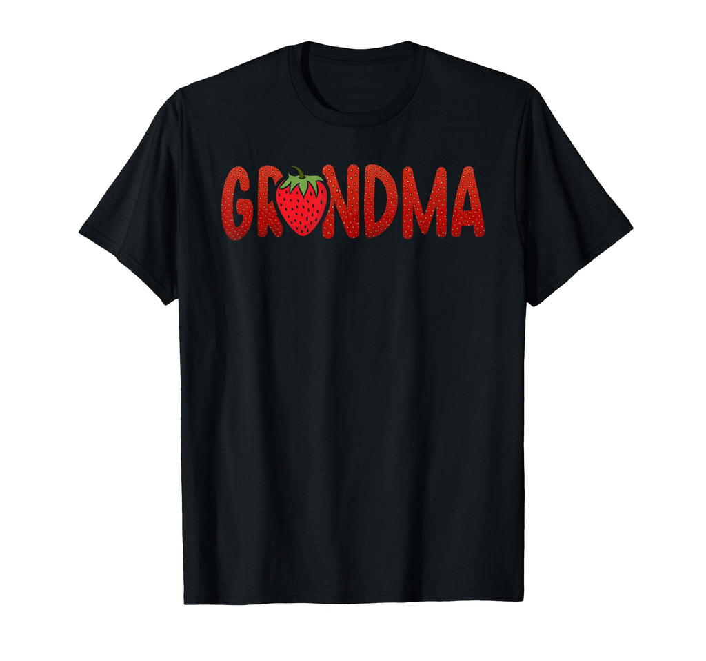 Funny Grandma Strawberry Summer Fruit T-Shirt - Trendy Graphic for Adults - T-Shirt, Sweatshirt, Hoodie