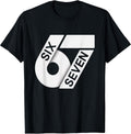 Fun Six Seven 6 7 Meme Design - Adult & Kids T-Shirts, Sweatshirts & Hoodies apparel design preview 1