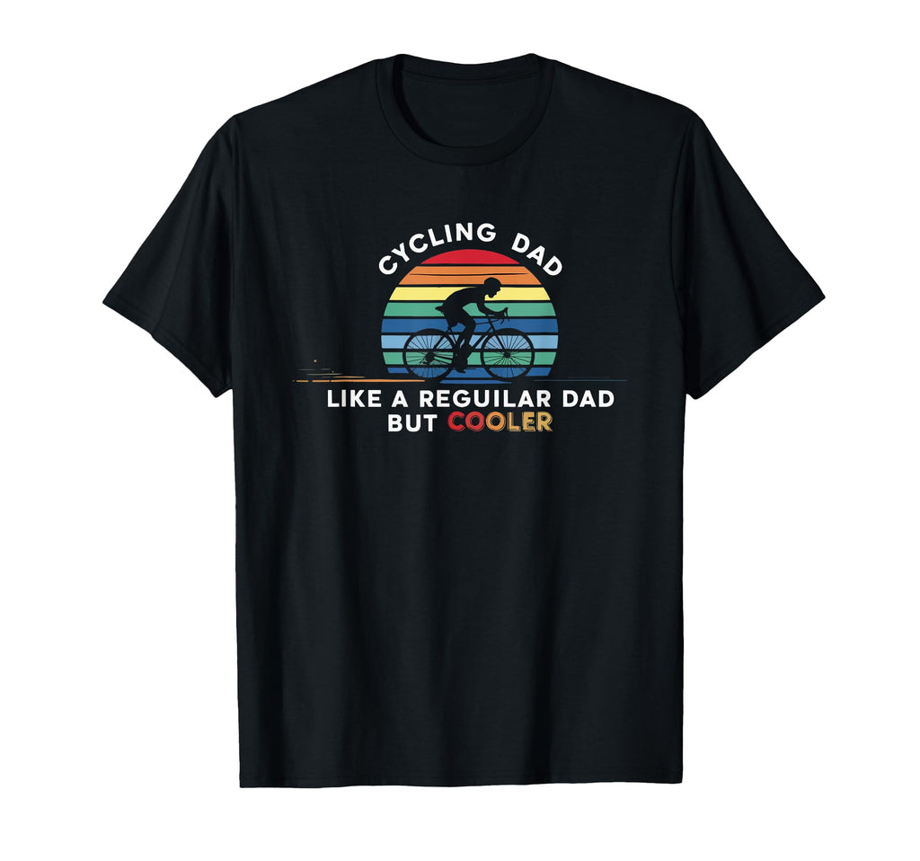 Cycling Dad Sunset Ride T-Shirt - Streetwear Style for Adults - T-Shirt, Sweatshirt, Hoodie