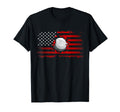 American Flag Golf T-Shirt - Custom Art Print for Adults - T-Shirt, Sweatshirt, Hoodie
