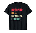 Husband Dad Grandpa Legend Father T-Shirt - Novelty Apparel Men Women - T-Shirt, Sweatshirt, Hoodie