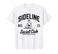Sideline Social Club Soccer Mom Game T-Shirt - Custom Art Print for Adults - T-Shirt, Sweatshirt, Hoodie