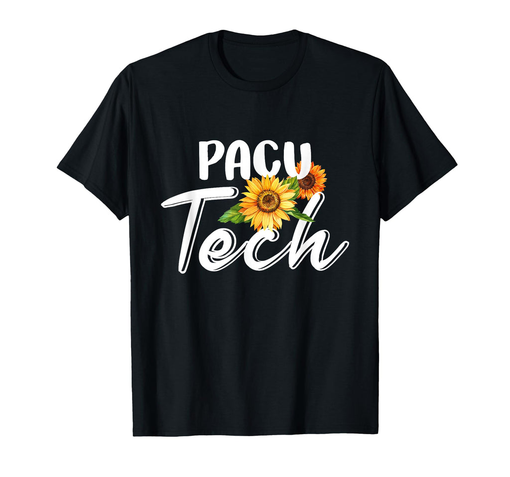Pacu Tech Sunflower T-Shirt - Custom Art Print Unisex - T-Shirt, Sweatshirt, Hoodie