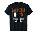 Daughters Flag Football Dad Flag T-Shirt - Aesthetic Graphic Unisex - T-Shirt, Sweatshirt, Hoodie