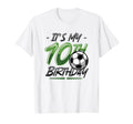 10Th Birthday Soccer Birthday Party T-Shirt - Casual Everyday Wear Unisex - T-Shirt, Sweatshirt, Hoodie