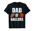 Mens Dad Ballers Funny Football T-Shirt - Aesthetic Graphic for Adults - T-Shirt, Sweatshirt, Hoodie