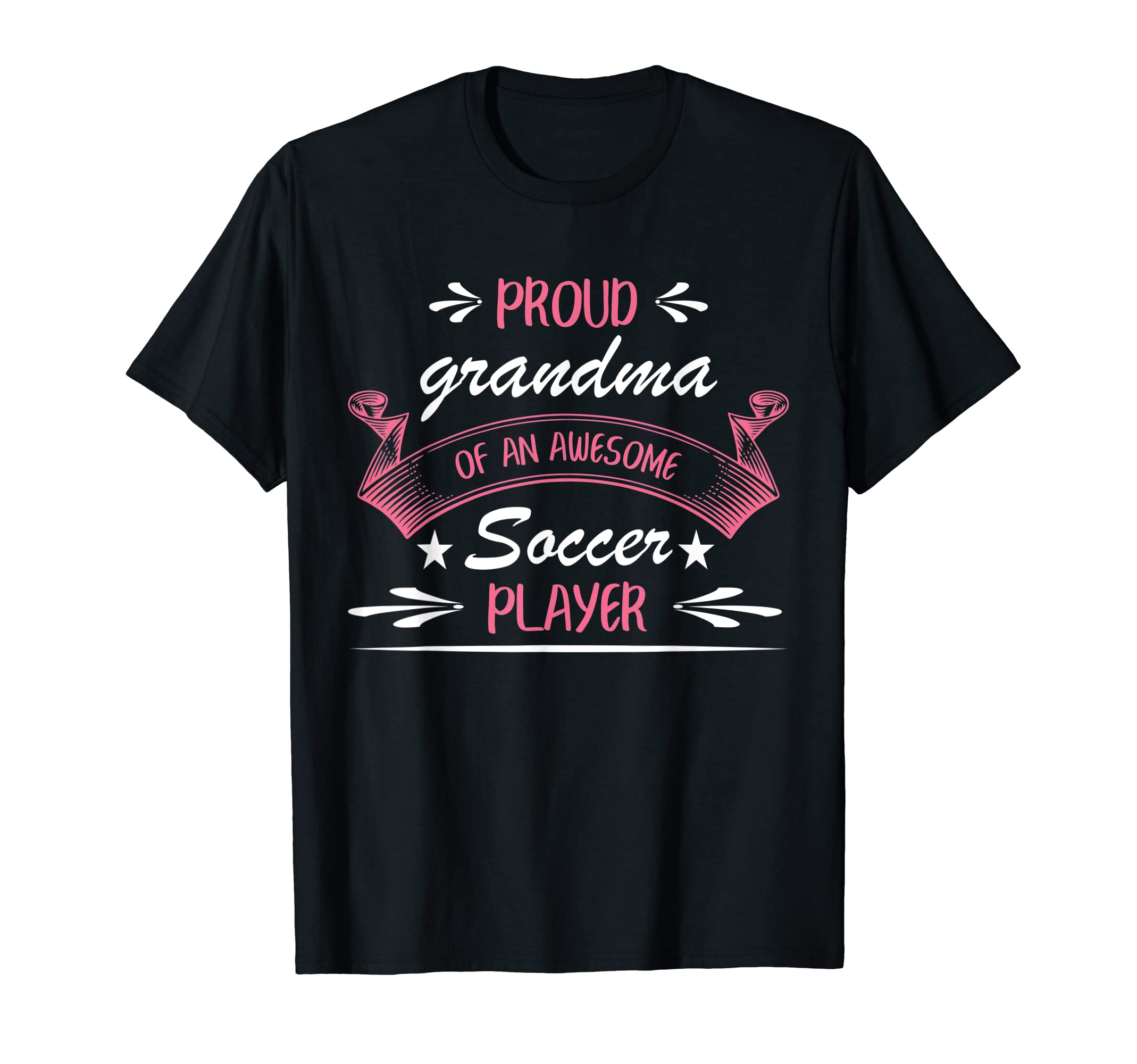 Proud Grandma Awesome Soccer Player T-Shirt - Aesthetic Graphic Unisex - T-Shirt, Sweatshirt, Hoodie