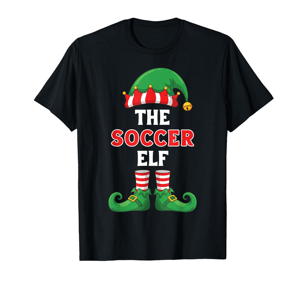 Soccer Elf Soccer Fan Mom Dad Player T-Shirt - Streetwear Style for Adults - T-Shirt, Sweatshirt, Hoodie