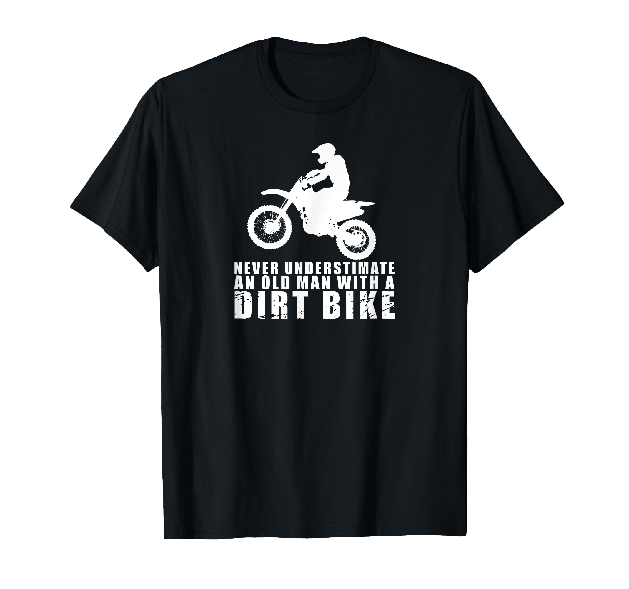 Funny Mx Dirt Bike Dad Biker Fathers T-Shirt - Custom Art Print for Adults - T-Shirt, Sweatshirt, Hoodie