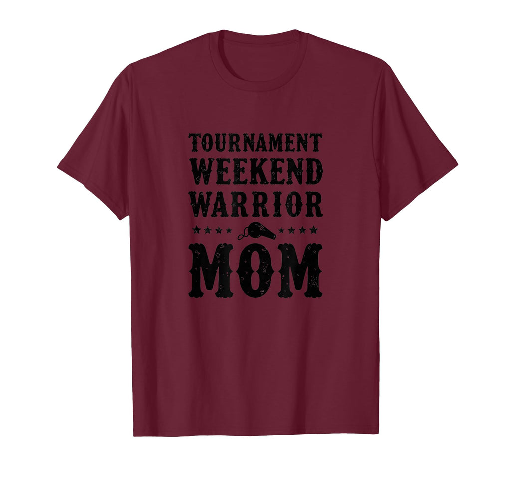 Tournament Weekend Warrior Mom Soccer T-Shirt - Custom Art Print for Adults - T-Shirt, Sweatshirt, Hoodie