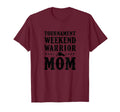 Tournament Weekend Warrior Mom Soccer T-Shirt - Custom Art Print for Adults - T-Shirt, Sweatshirt, Hoodie
