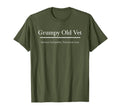 Funny Grumpy Old Veteran Military T-Shirt - Minimalist Print for Adults - T-Shirt, Sweatshirt, Hoodie