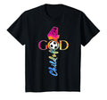 Jesus 4 Years Child God Soccer 4Th T-Shirt - Graphic Print Men Women - T-Shirt, Sweatshirt, Hoodie