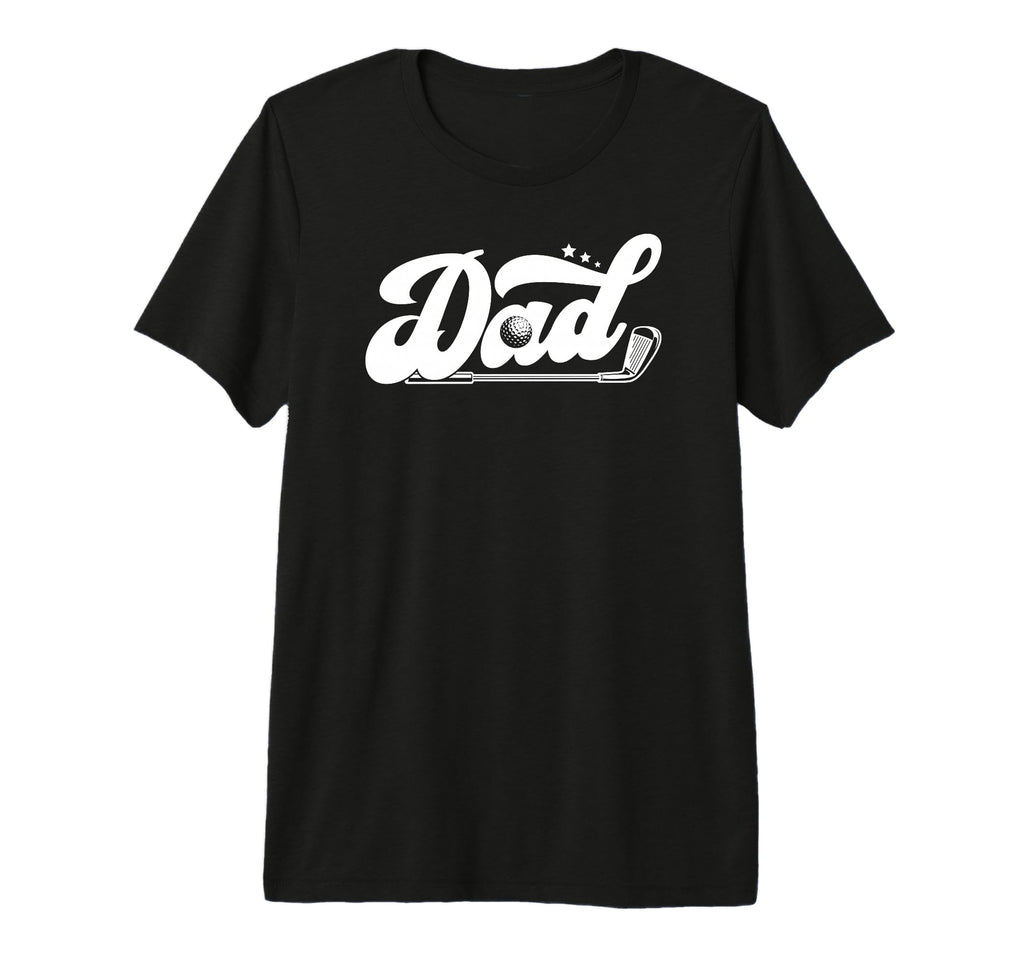 Mens Golf Dad Golfer Dad Golf Player T-Shirt - Minimalist Print Men Women - T-Shirt, Sweatshirt, Hoodie