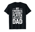 Clarinet Player Calls Me Dad Funny T-Shirt - Graphic Print for Adults - T-Shirt, Sweatshirt, Hoodie