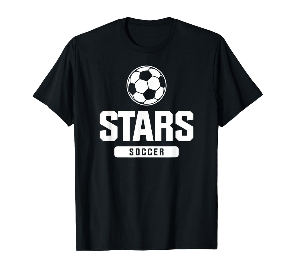 Stars Soccer Elementary Middle And High T-Shirt - Graphic Print Unisex - T-Shirt, Sweatshirt, Hoodie