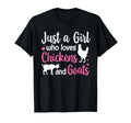 Chicken Goat Pygmy Goat Lover T-Shirt - Novelty Apparel for Adults - T-Shirt, Sweatshirt, Hoodie