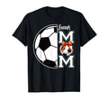 Soccer Mom Bow Mama Mommy Mothers T-Shirt - Casual Everyday Wear Unisex - T-Shirt, Sweatshirt, Hoodie