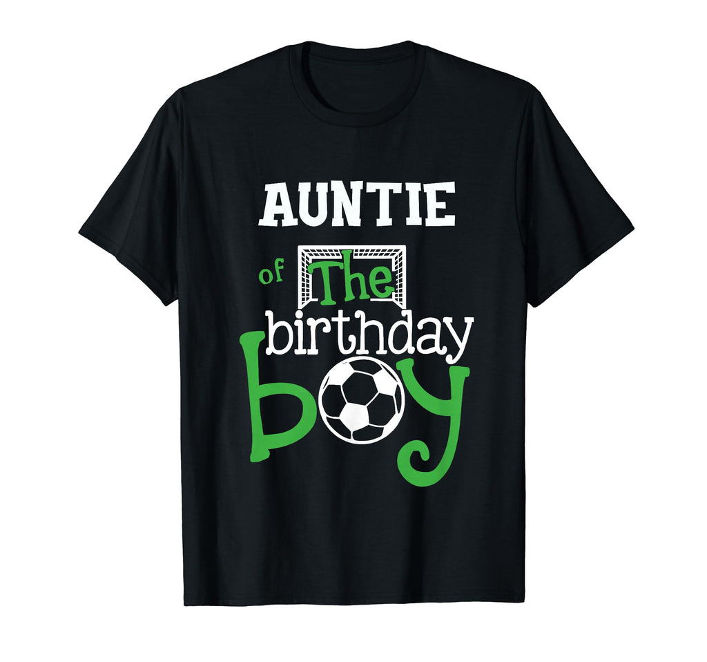 Auntie Birthday Soccer Player T-Shirt - Custom Art Print for Adults - T-Shirt, Sweatshirt, Hoodie
