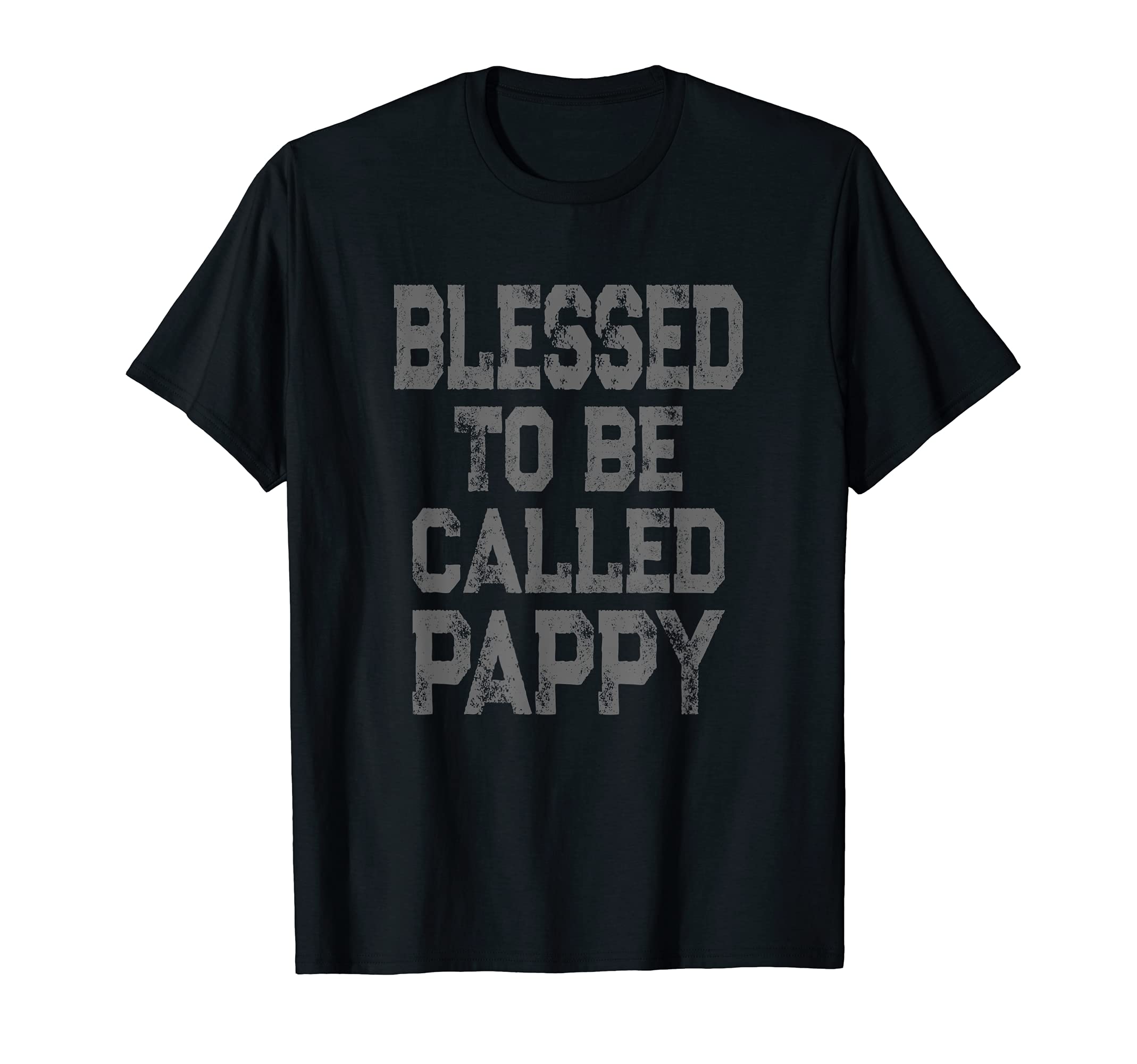 Mens Grandpa Gift Grey Blessed To Be T-Shirt - Novelty Apparel Unisex - T-Shirt, Sweatshirt, Hoodie