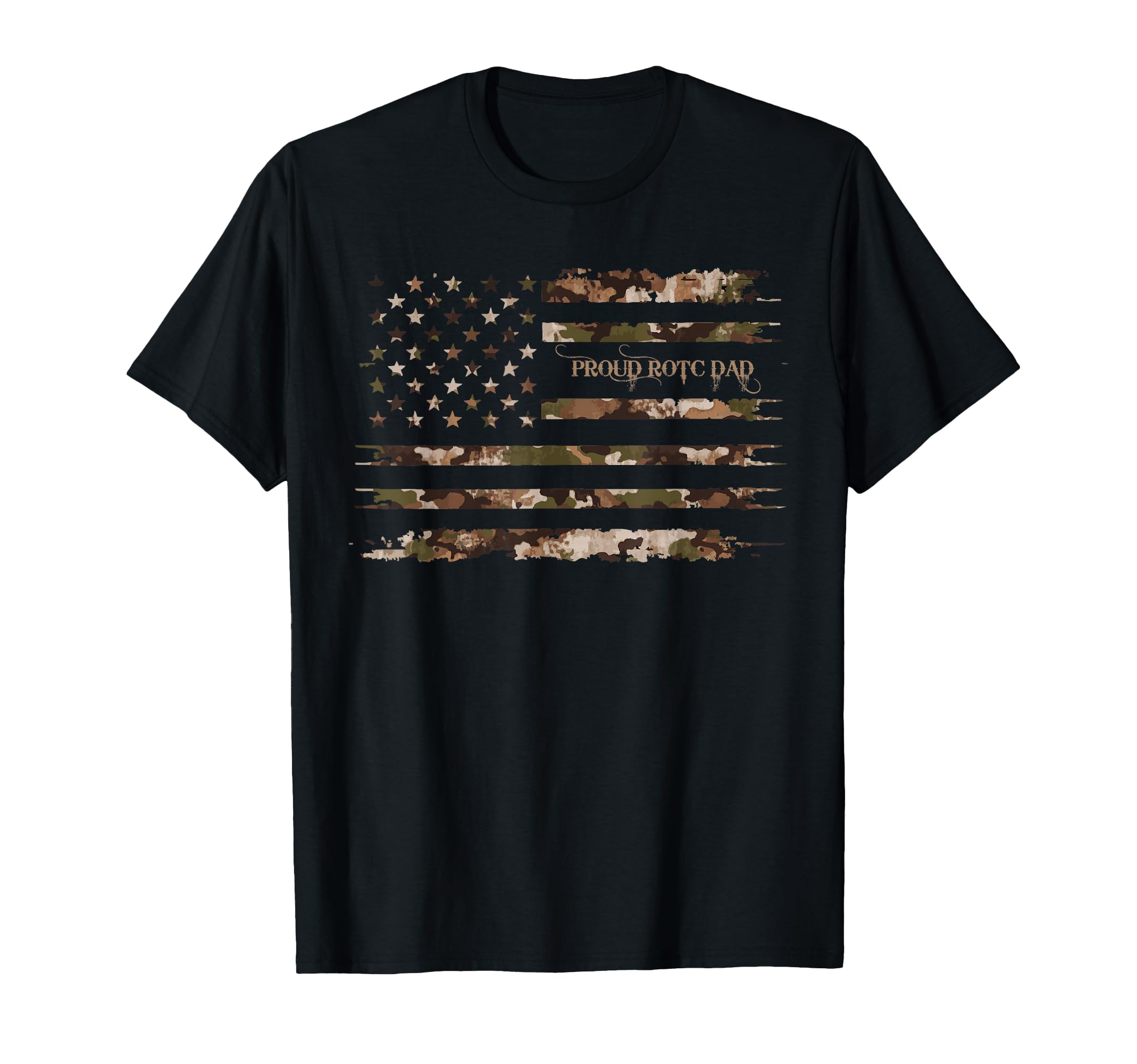 Proud Rotc Dad Proud Dad Military T-Shirt - Fun Novelty Design for Adults - T-Shirt, Sweatshirt, Hoodie