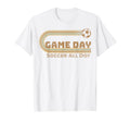 Soccer Game Day Rainbow T-Shirt - Aesthetic Graphic for Adults - T-Shirt, Sweatshirt, Hoodie