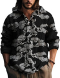 Japanese Style Hooded Button Down Casual Tops for - Adult & Kids T-Shirts, Sweatshirts & Hoodies apparel design preview 1