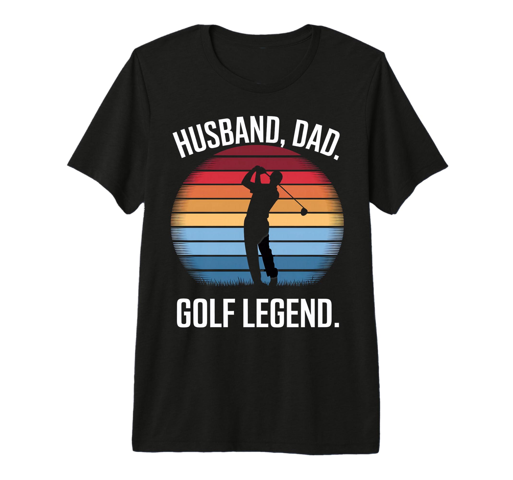 Dad Who Loves Golf Tri Blend T-Shirt - Streetwear Style Men Women - T-Shirt, Sweatshirt, Hoodie