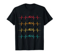 Swimming Swimmer Heartbeat Swim Lover T-Shirt - Aesthetic Graphic Men Women - T-Shirt, Sweatshirt, Hoodie