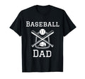 Mens Baseball Dad Tees T-Shirt - Graphic Print Unisex - T-Shirt, Sweatshirt, Hoodie