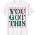 Retro Stripes You Got This Test Day Testing Teachers - Adult & Kids T-Shirts, Sweatshirts & Hoodies apparel design preview 1