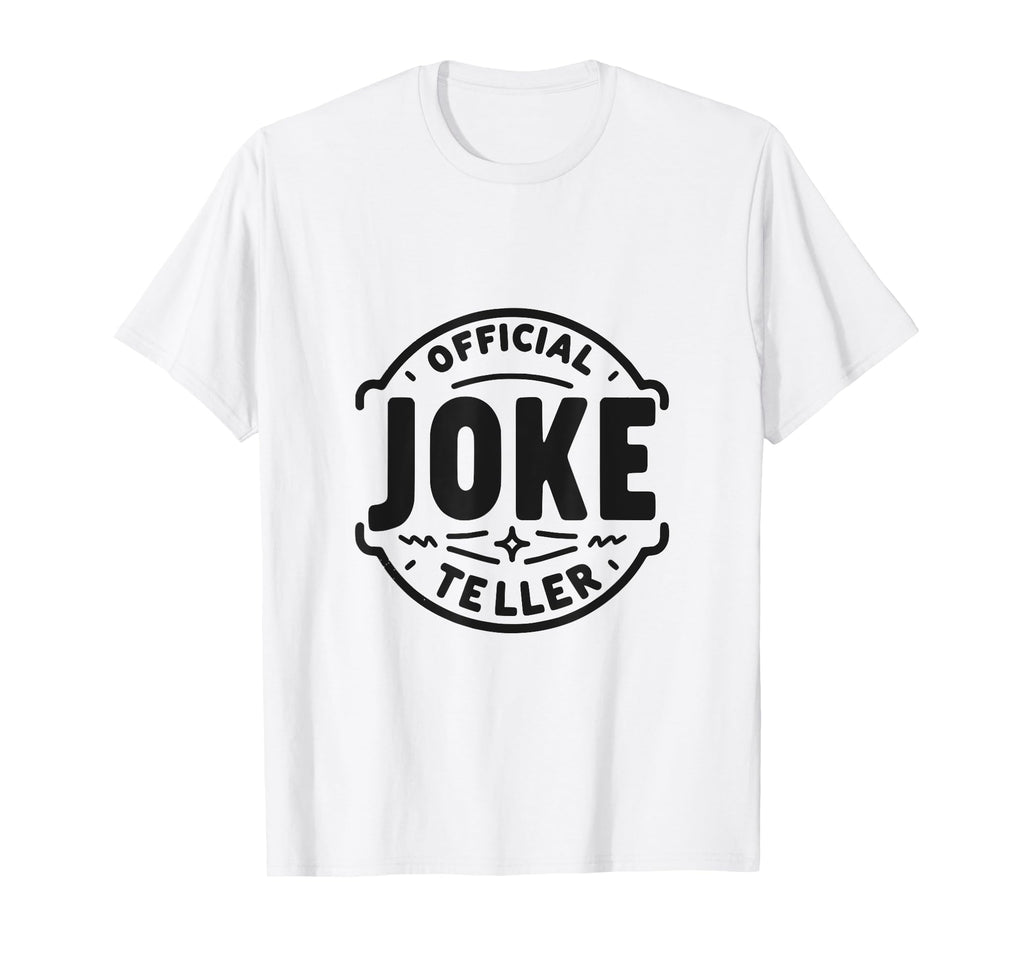 Joke Teller Dad Fathers Day T-Shirt - Custom Art Print for Adults - T-Shirt, Sweatshirt, Hoodie