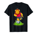 Lion Soccer Player Soccer Sports T-Shirt - Unique Graphic for Adults - T-Shirt, Sweatshirt, Hoodie