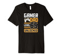 Mens Gamer Dad Level 65 Unlocked 65Th T-Shirt - Novelty Apparel Men Women - T-Shirt, Sweatshirt, Hoodie